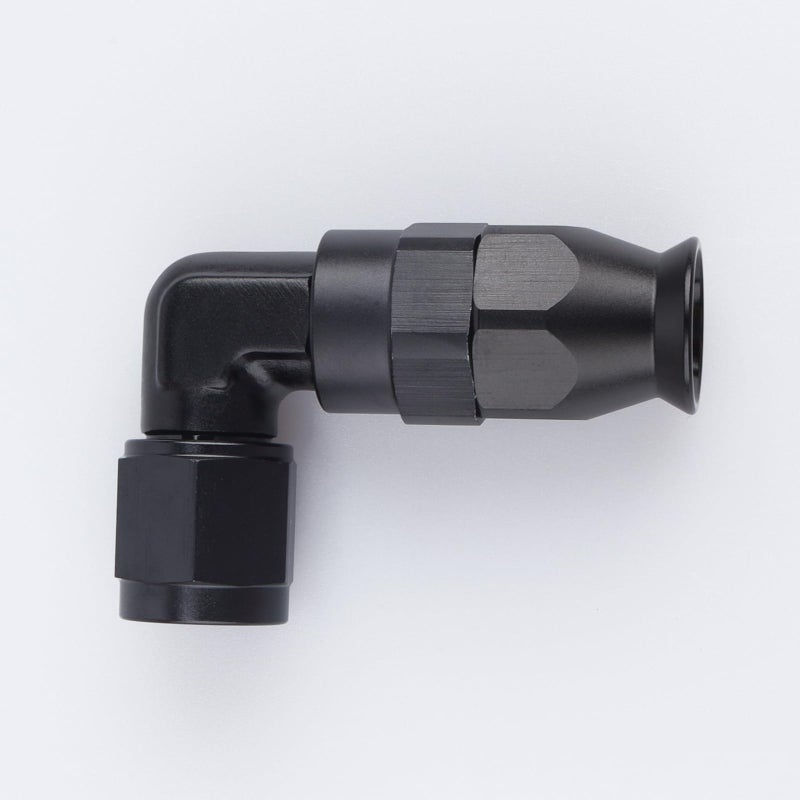 AC PERFORMANCE Black Tight Radius Aluminum -6AN AN6 90 Degree Swivel Forged Fuel Oil PTFE Hose End Fitting for Teflon Hose - Image 4